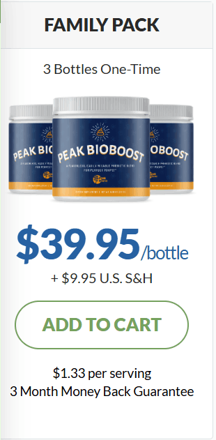 Peak BioBoost Price